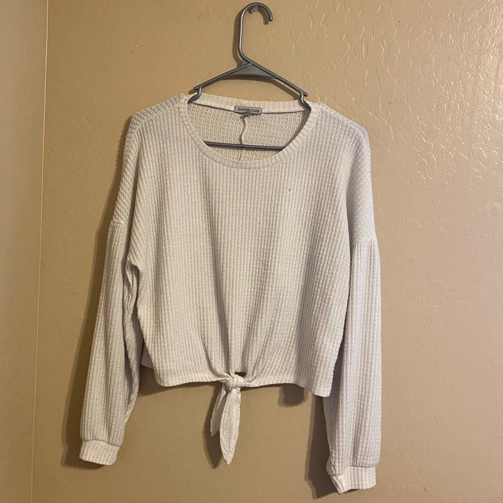 Charlotte Russe Crop Top Sweater